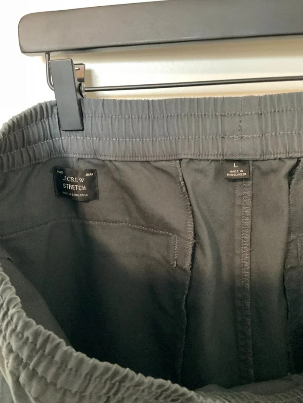 Men's J Crew Tech Tapered Jogger Pants - L